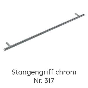 Griffvariante: Stangengriff chrom
