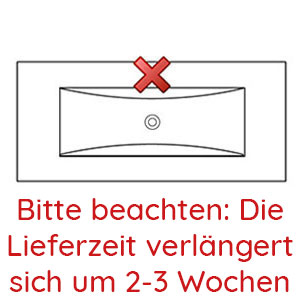 Hahnloch: ohne Hahnloch