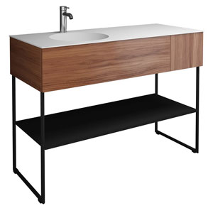 Ausführung Waschtisch: Beckenmulde Links