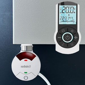 Heizstab: Heizpatrone 800 W, Weiß, Fernbedienung -steckerfertig-