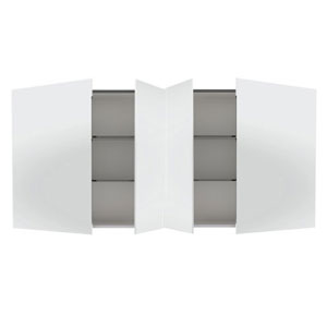 Türanschlag Spiegelschrank: 1x Große Tür links + 1x große Tür rechts