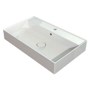 Waschtisch-Typ: WB 0517 C 800C, Mineral Composite, inkl. Überlauf