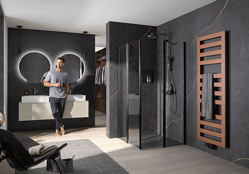 HSK Renodeco Marmor Kupfer Anthrazit HSK Renodeco Marmor Kupfer Anthrazit